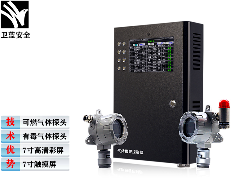 氣體報(bào)警控制主機(jī)(分線制+總線制)